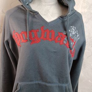 Harry Potter Hogwarts Hoodie Black Size Large
